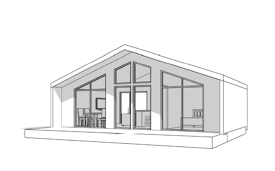 Before: Basic architectural site view without strategic focus